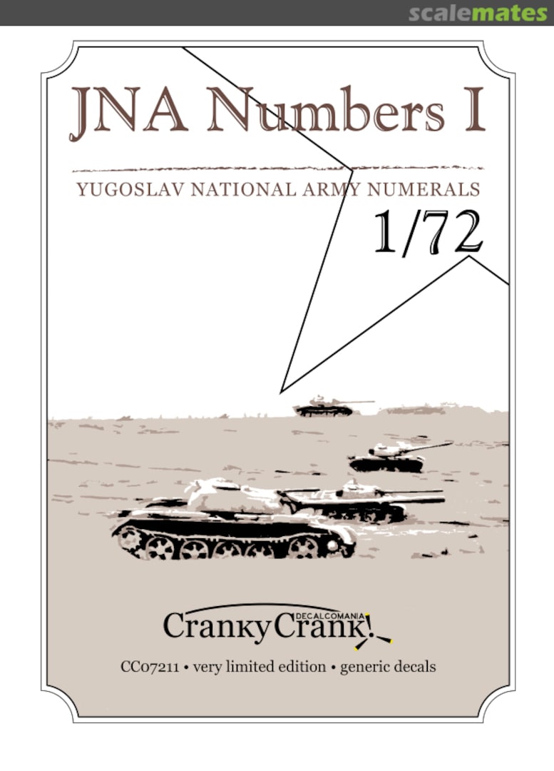 Boxart JNA Numbers I CC07211 Cranky Crank Boxart JNA Numbers I CC07211 Cranky Crank