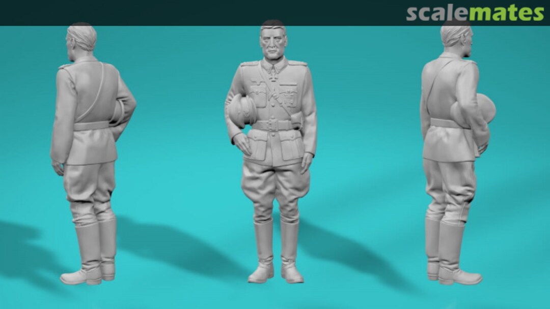 Boxart Bunker - WWII - German General - version 2 99200212-35 EMP3d Boxart Bunker - WWII - German General - version 2 99200212-35 EMP3d