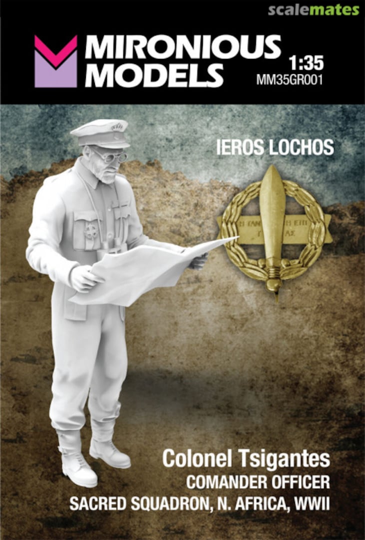 Boxart Colonel Tsigantes MM35GR001 Mironious Models Boxart Colonel Tsigantes MM35GR001 Mironious Models
