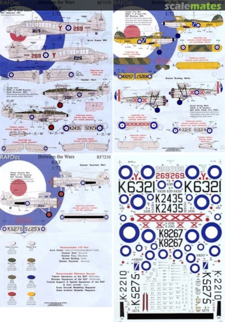 Boxart Between The Wars RAF RF7210 RAFDec