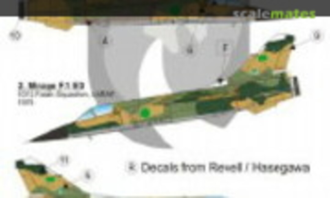 1:72 Mirage F.1ED LIBYAN AF (LF Models C7258) C7258