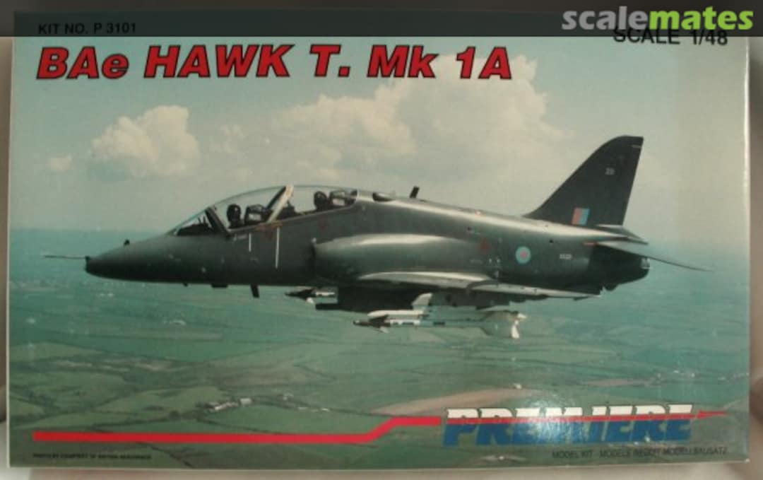 Boxart BAe Hawk T. Mk 1A P3101 Premiere Models Boxart BAe Hawk T. Mk 1A P3101 Premiere Models