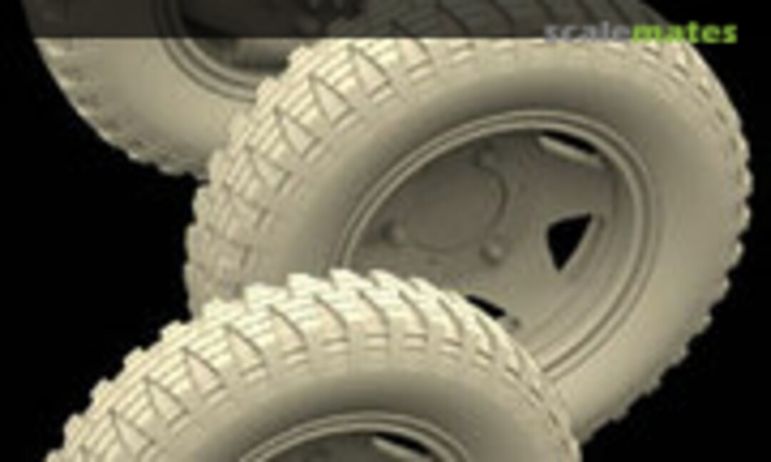 1:35 Sd.Kfz. 221 Truck Wheels -Bronco- (Hussar Productions 35095) 35095