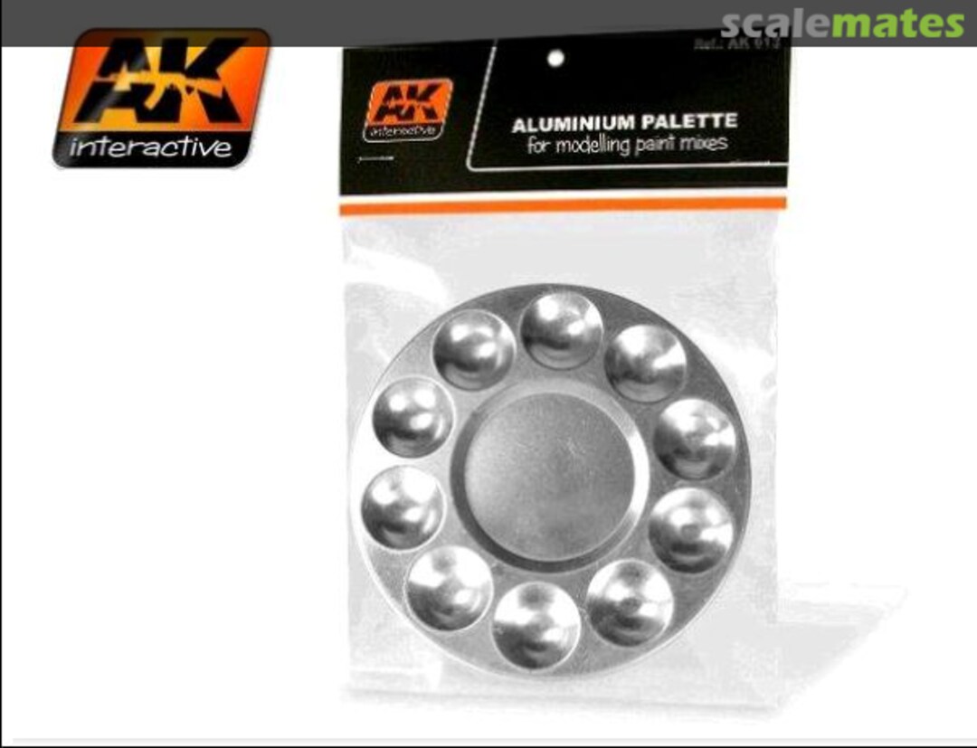 Boxart Aluminium Palette AK 613 AK Interactive Boxart Aluminium Palette AK 613 AK Interactive