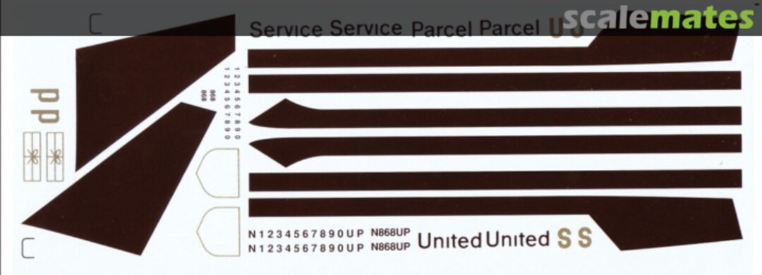 Boxart Douglas DC-8-71/73: United Parcel Service FP44-UPS01 Flightpath Decals Boxart Douglas DC-8-71/73: United Parcel Service FP44-UPS01 Flightpath Decals