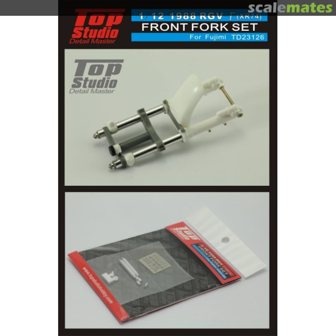 Boxart Front Fork Set Suzuki RGV-r (XR74) TD23126 Top Studio Boxart Front Fork Set Suzuki RGV-r (XR74) TD23126 Top Studio