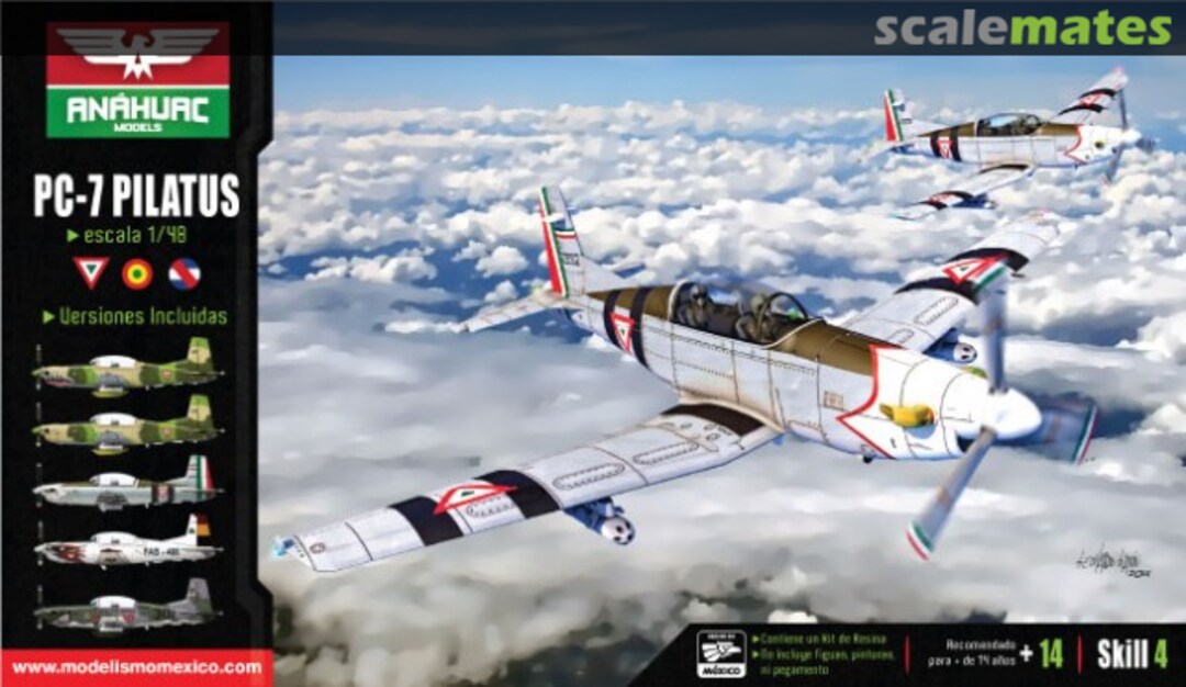 Boxart PC-7 Pilatus Set 2 Anáhuac Models