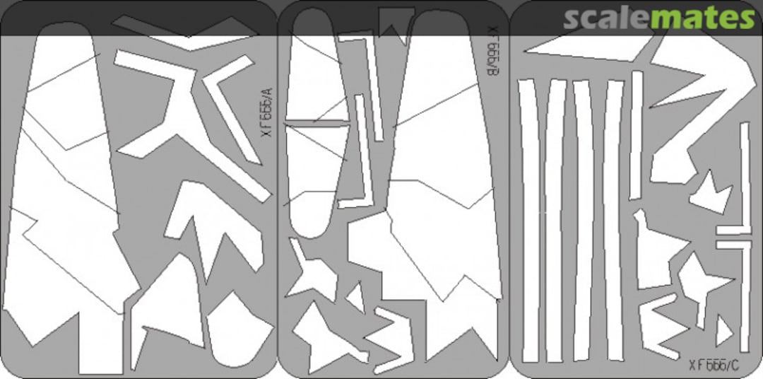 Boxart Ar-234C Camouflage Scheme XF555 Eduard