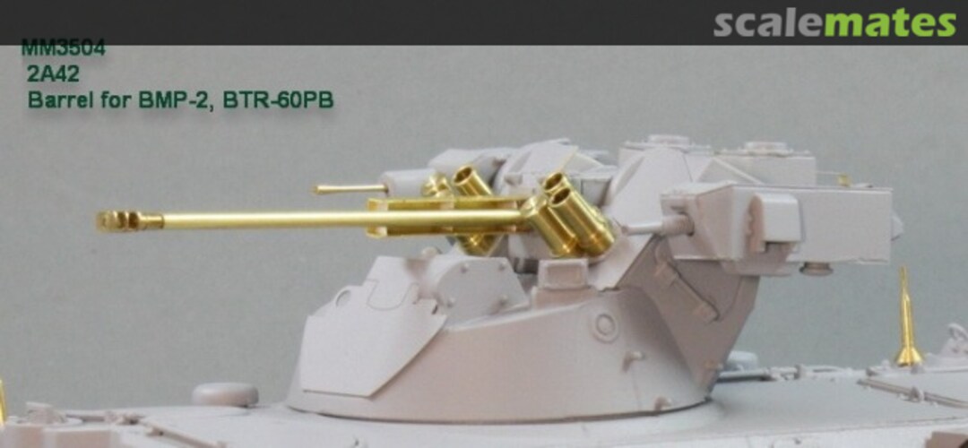Boxart 2A42. Barrel for BMP-2, BTR-60PB MM3504 Magic Models Boxart 2A42. Barrel for BMP-2, BTR-60PB MM3504 Magic Models
