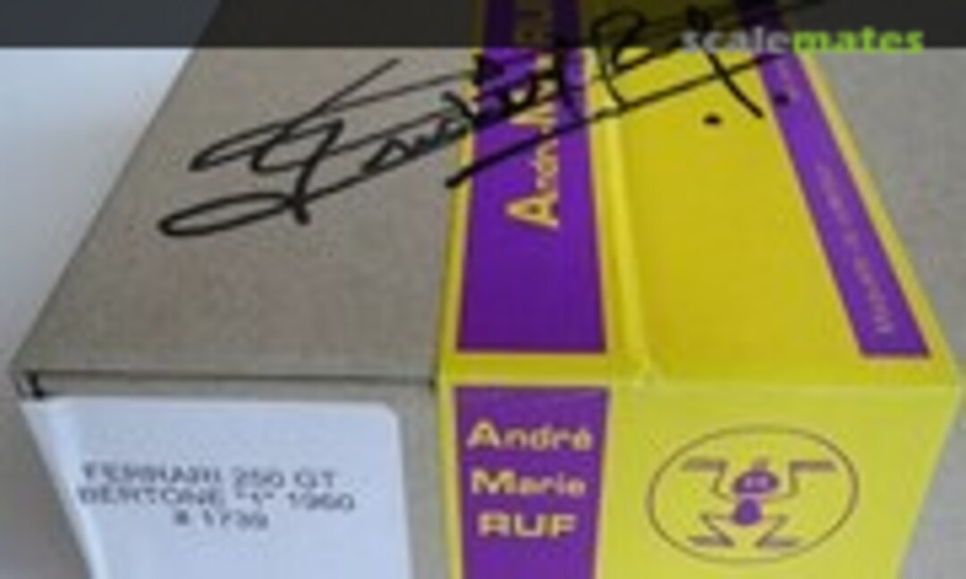 1:43 Ferrari 250 GT #1739GT (Andre Marie Ruf 27)