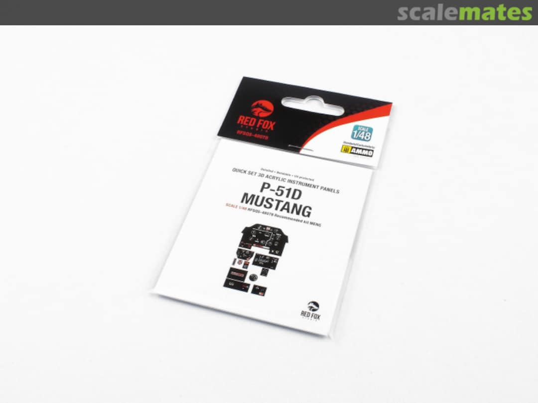 Boxart P-51D Mustang RFSQS-48078 Red Fox Studio Boxart P-51D Mustang RFSQS-48078 Red Fox Studio