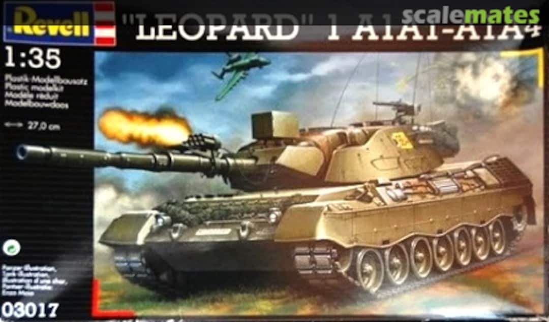 Boxart "Leopard" 1 A1A1-A1A4 03017 Revell Boxart "Leopard" 1 A1A1-A1A4 03017 Revell