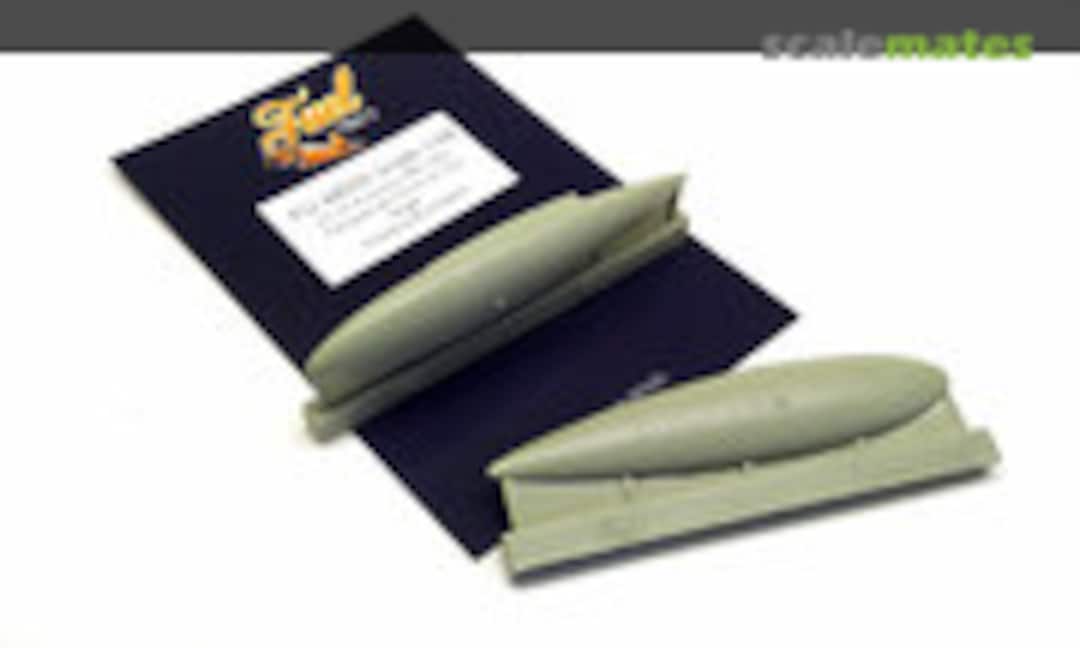 1:48 AT-26 Xavante (MB-326) 90 Gallon Wing Tip Tanks (Fuel Models FU48005) FU48005