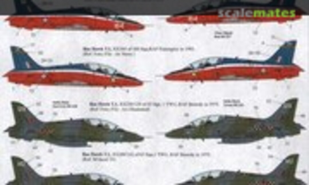 1:72 BAe Hawk T Mk 1 1979-1992 (Xtradecal X72095) X72095