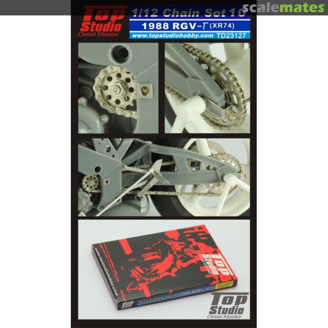 Boxart Chain Set 10: Suzuki RGV-r (XR74) 1988 TD23127 Top Studio
