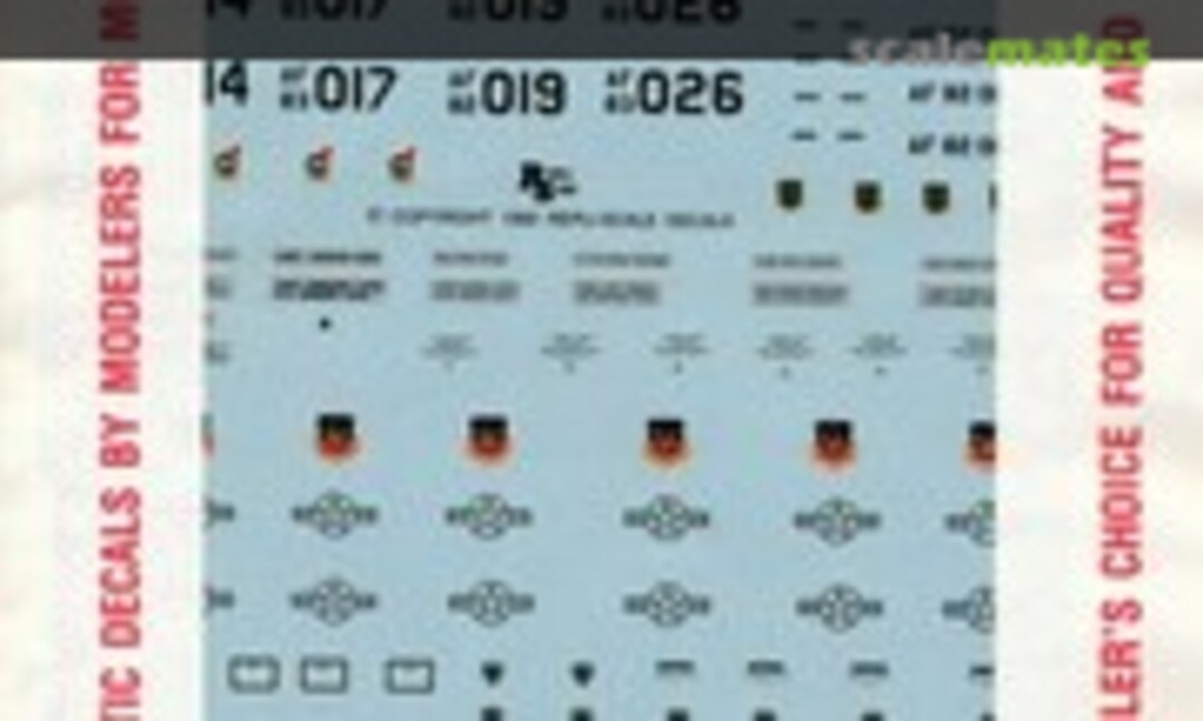 1:72 F-15C Eagle 1st TFW Mig Killer 71st TFS Cmdr (Desert Storm) (Repli-scale 72-1036) 72-1036