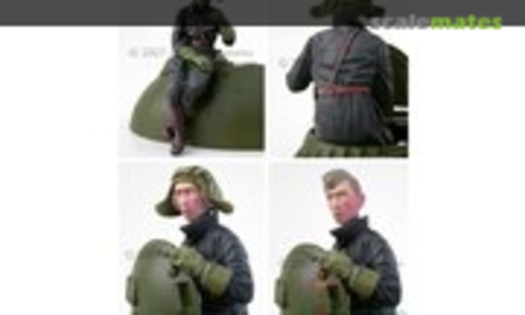 1:35 Coldwar Soviet Tanker (Alpine Miniatures 35003) 35003