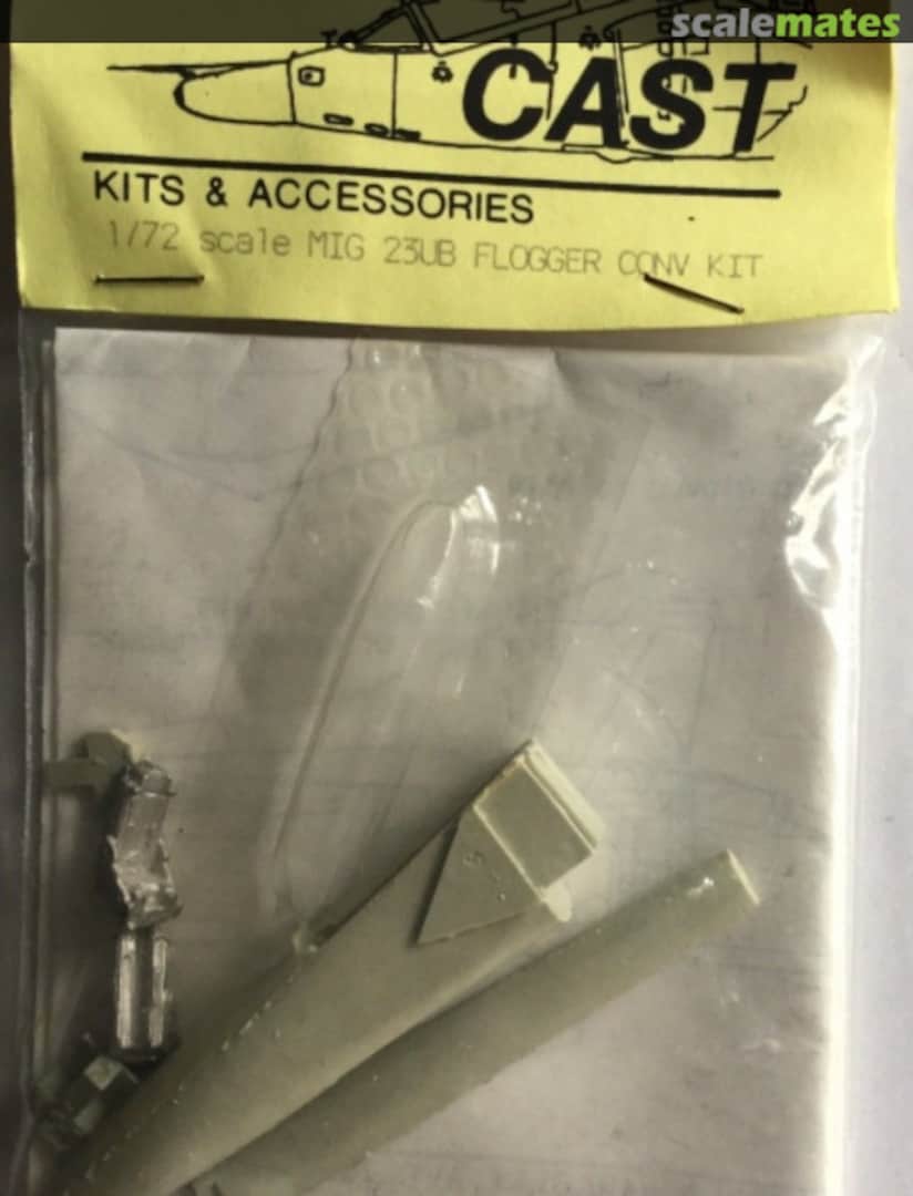 Boxart MiG-23UB Flogger Conv Kit 72:03 Scale Cast Boxart MiG-23UB Flogger Conv Kit 72:03 Scale Cast