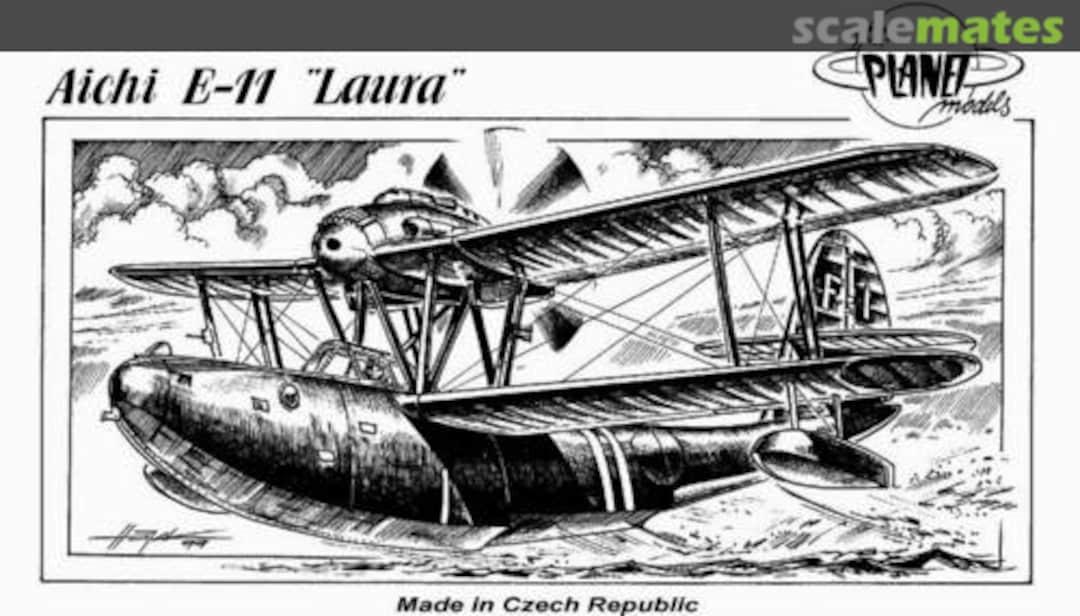Boxart Aichi E 11 "Laura" PLT056 Planet Models