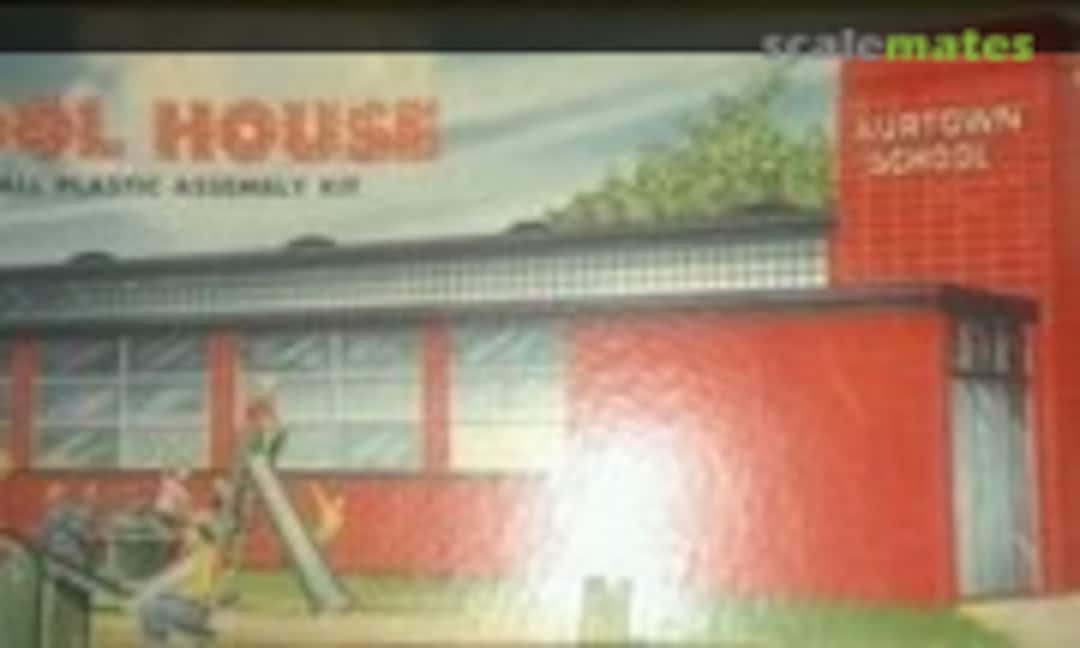 1:87 School House (Playcraft Aurora 654) 654