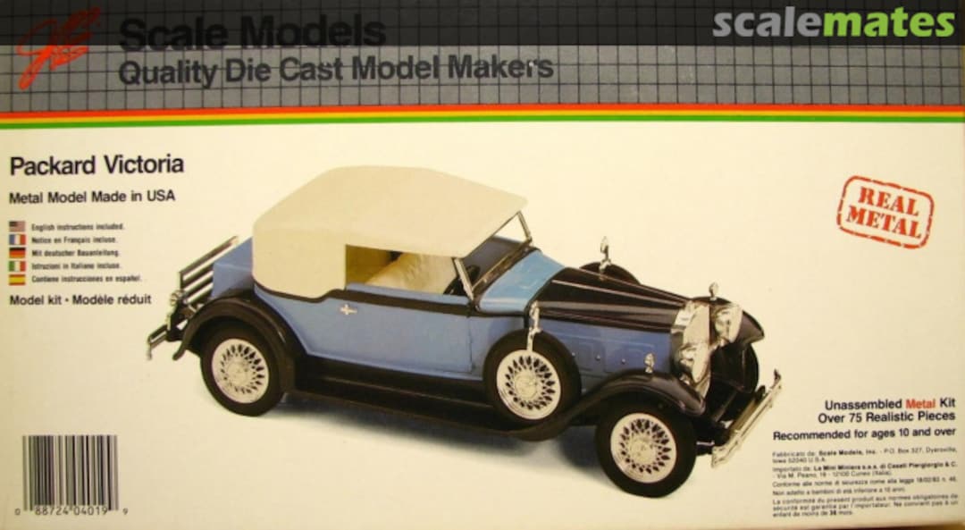 Boxart Packard Victoria 4019 JLE Scale Models Boxart Packard Victoria 4019 JLE Scale Models