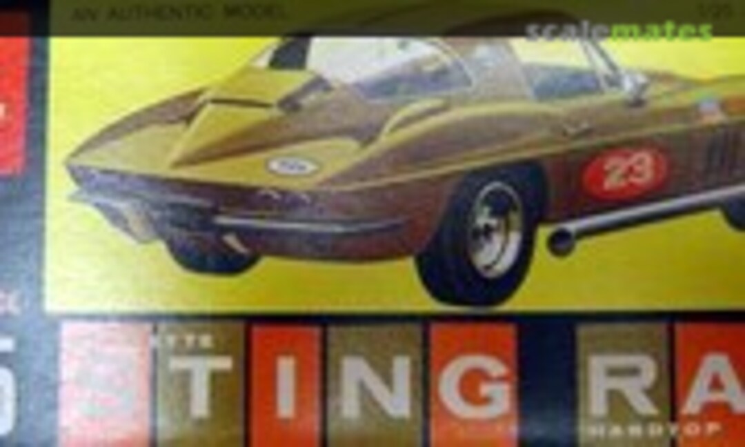 1:25 '65 Corvette Sting Ray hardtop (AMT 6925-150)