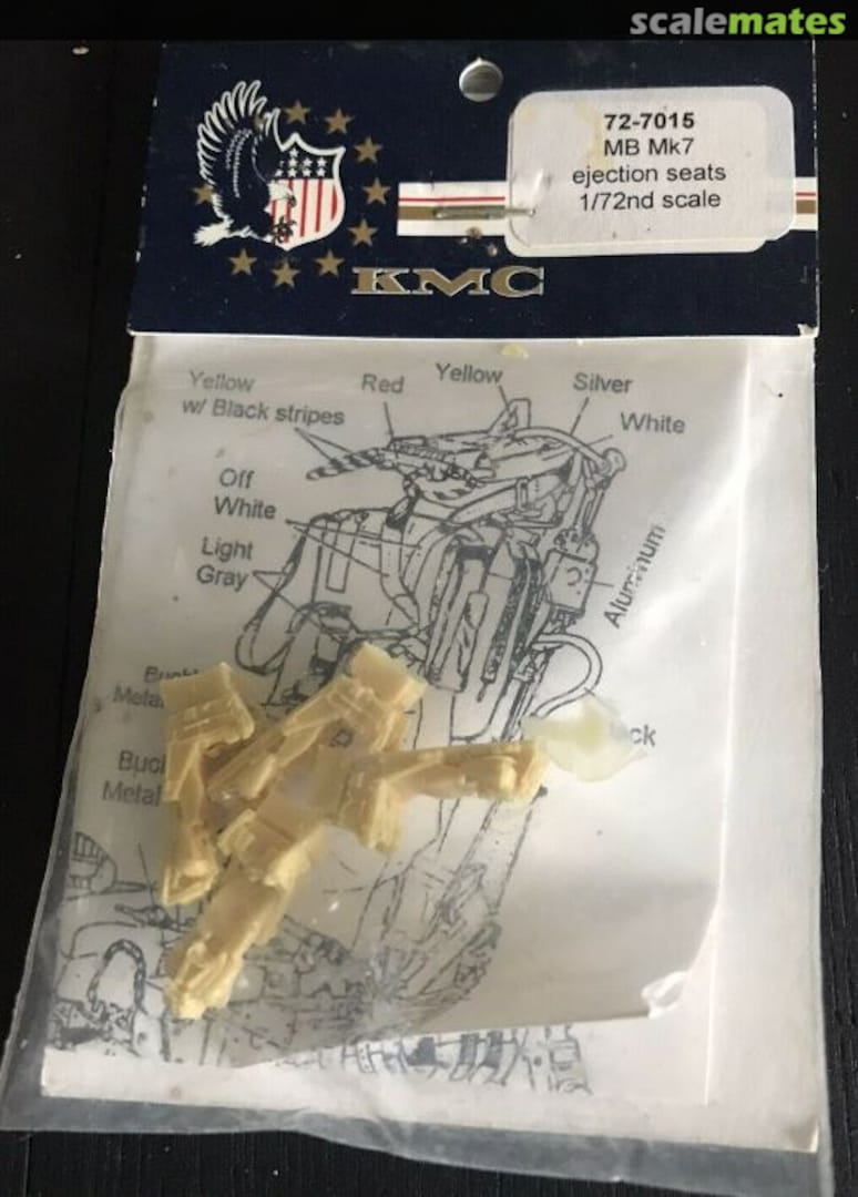 Boxart Martin Baker MB Mk.7 Ejection Seats 72-7015 KMC