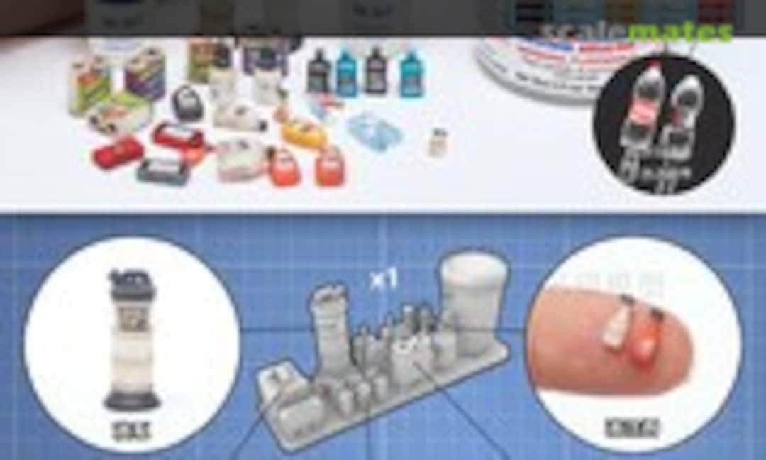 1:35 3D Print Modern Civilian Supplies (Liang Model LIANG-0410) LIANG-0410