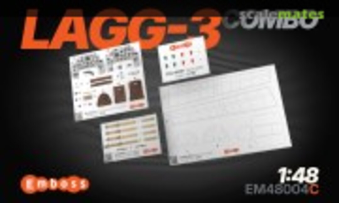 1:48 LaGG-3 COMBO interior 3D decals (Embase EM48004C) EM48004C