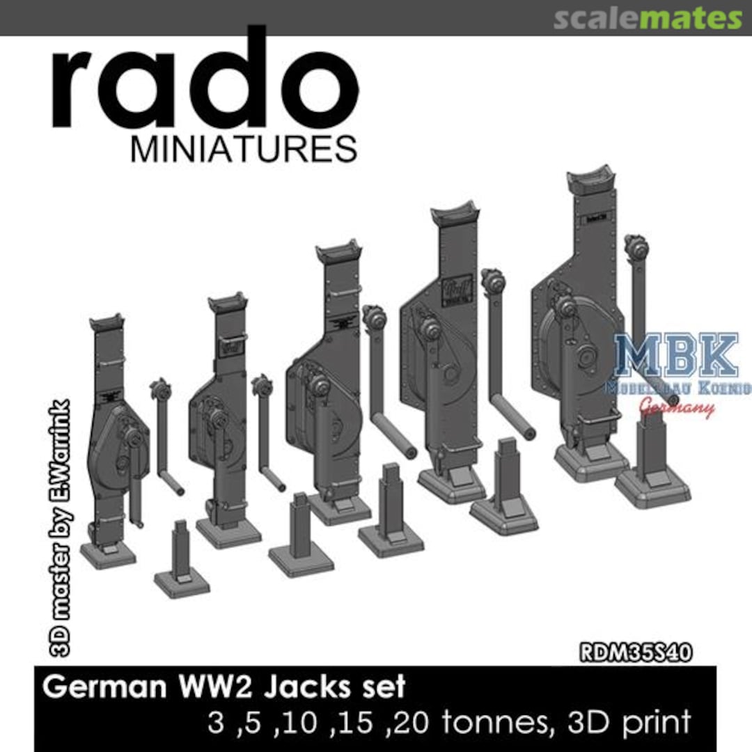 Boxart German WW2 Jacks set RDM35S40 Rado Miniatures Boxart German WW2 Jacks set RDM35S40 Rado Miniatures
