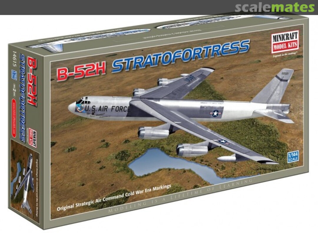 Boxart B-52H Stratofortress 14615 Minicraft Model Kits Boxart B-52H Stratofortress 14615 Minicraft Model Kits