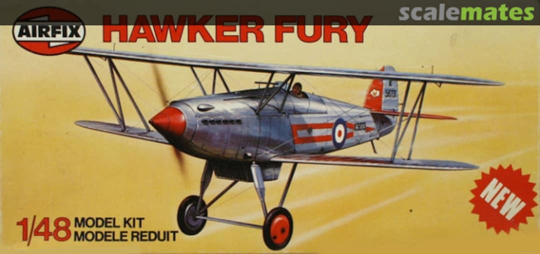Boxart Hawker Fury 04103-0 Airfix Boxart Hawker Fury 04103-0 Airfix