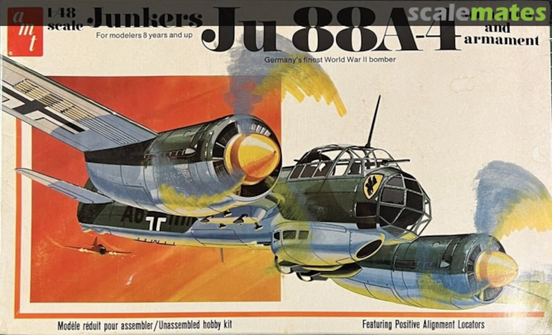 Boxart Junkers Ju 88 A-4 T647 AMT Boxart Junkers Ju 88 A-4 T647 AMT