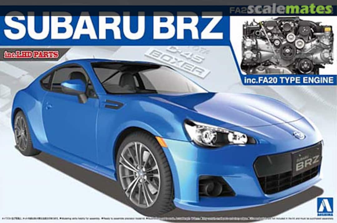 Boxart Subaru BRZ & FA20 Type Engine 007617 Aoshima Boxart Subaru BRZ & FA20 Type Engine 007617 Aoshima