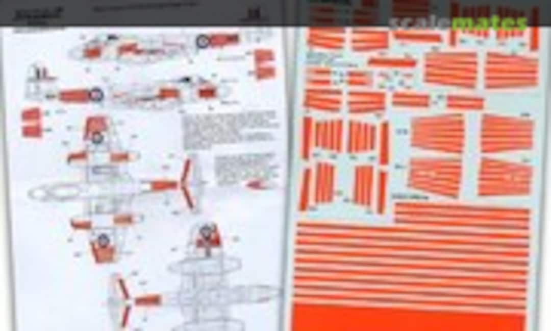 1:72 Gloster Meteor Etc Dayglow Orange Stripes (Xtradecal X72-115) X72-115
