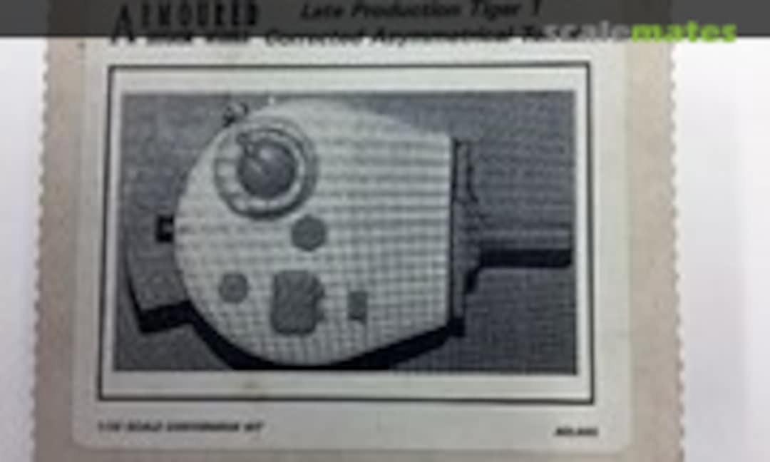 1:35 Tiger I Turret (Armoured Brigade Models ABM009) ABM009