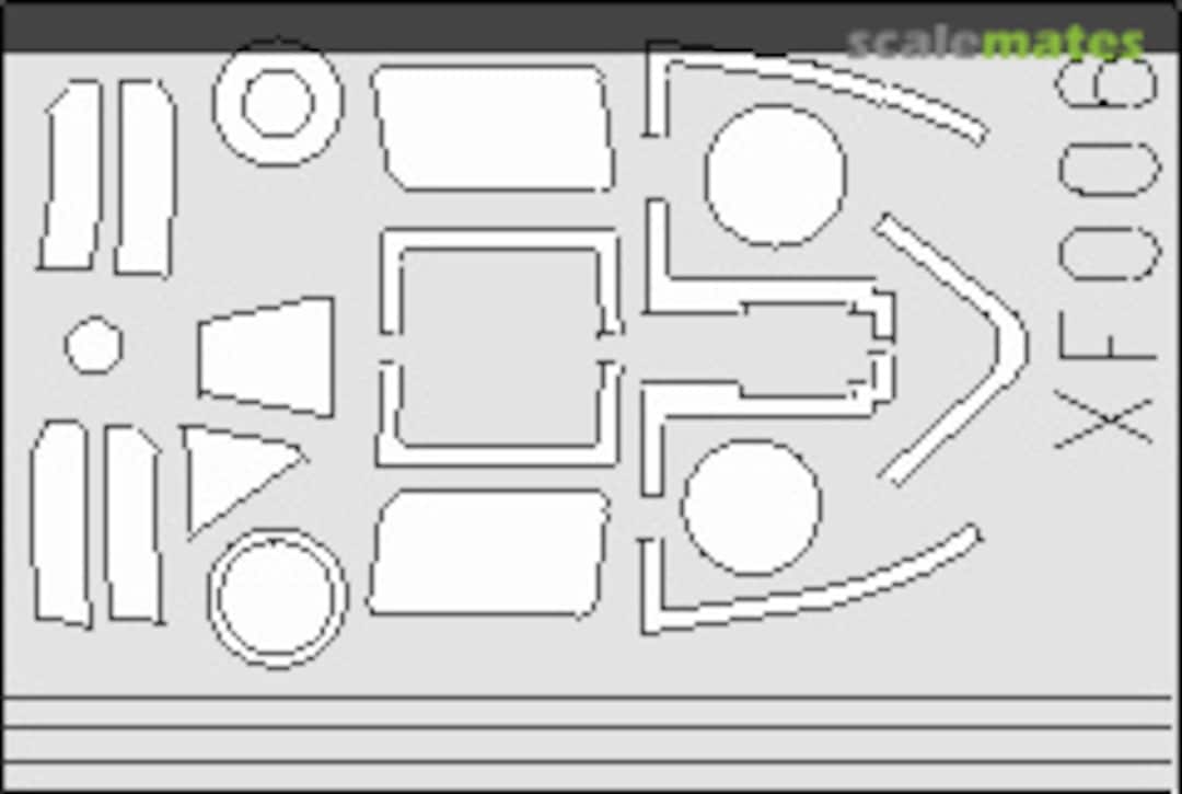 Boxart Typhoon Mk.Ib Door Canopy XF006 Eduard