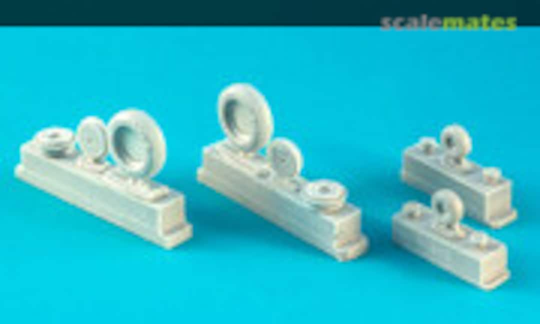 1:72 Kamov Ka-26 wheel set (North Star NS 72130-a) NS 72130-a