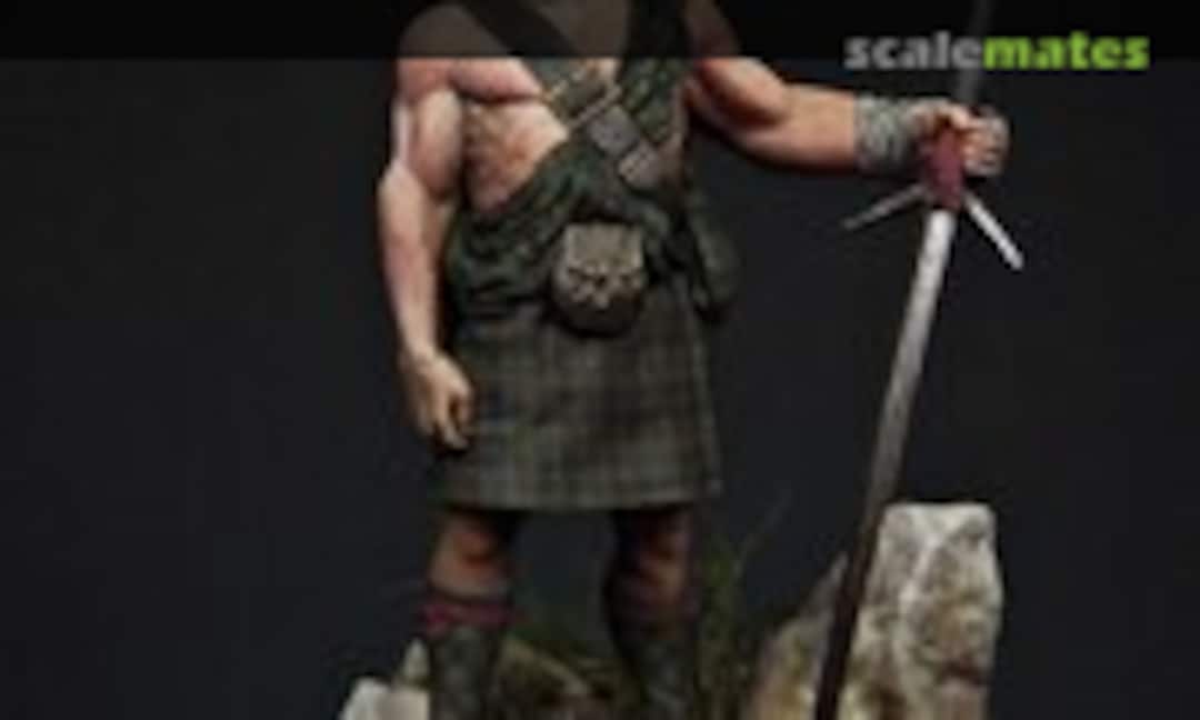 54mm Scottish Clansman, Stirling Bridge, 1297 (FeR Miniatures None) None
