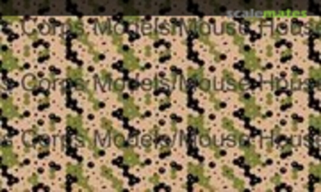 1:35 Hexagonal Pattern Camouflage (water-slide decals) (Mouse House Enterprises MAD629) MAD629