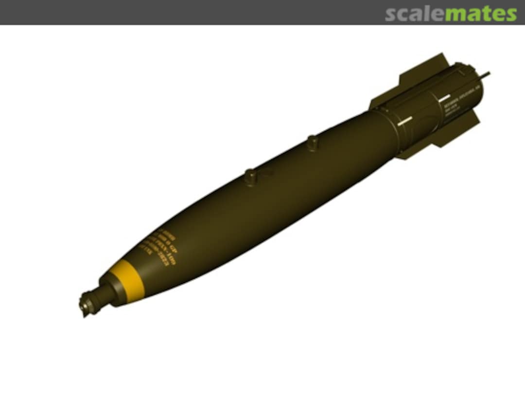 Boxart Mk.82AIR BSU49B Bomb (Air Inflatable Retarder) (2 pcs) 4342 CMK Boxart Mk.82AIR BSU49B Bomb (Air Inflatable Retarder) (2 pcs) 4342 CMK