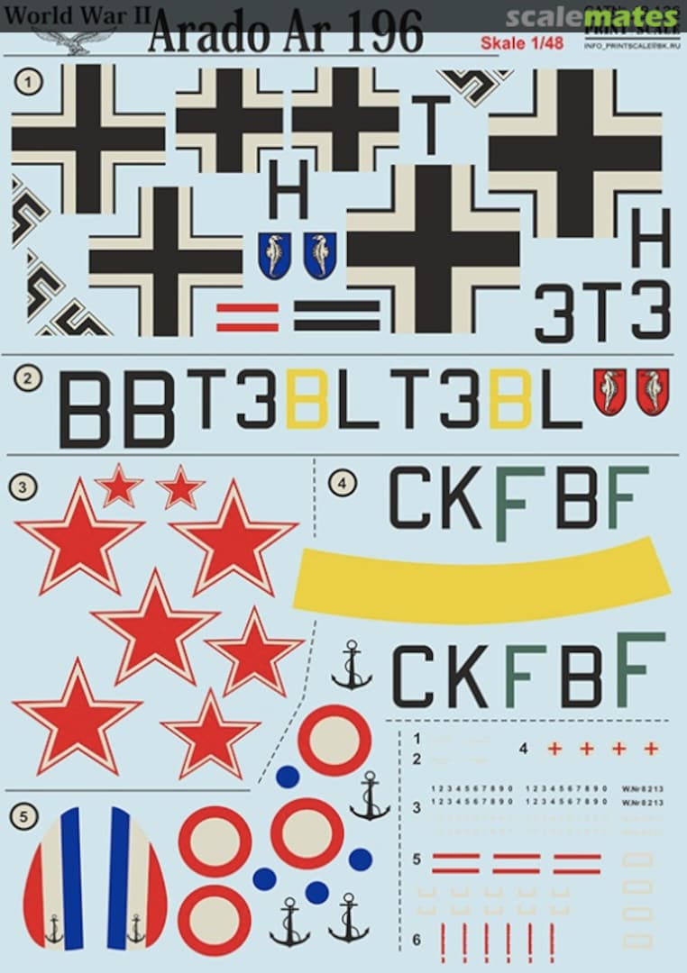 Contents Arado Ar-196A-3 48-136 Print Scale Contents Arado Ar-196A-3 48-136 Print Scale
