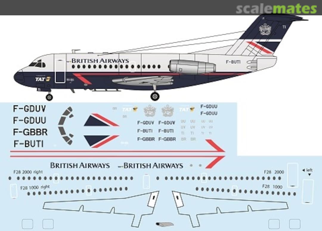 Boxart Fokker F28-1000, F28-2000 Fellowship FRP4098 F-RSIN Boxart Fokker F28-1000, F28-2000 Fellowship FRP4098 F-RSIN