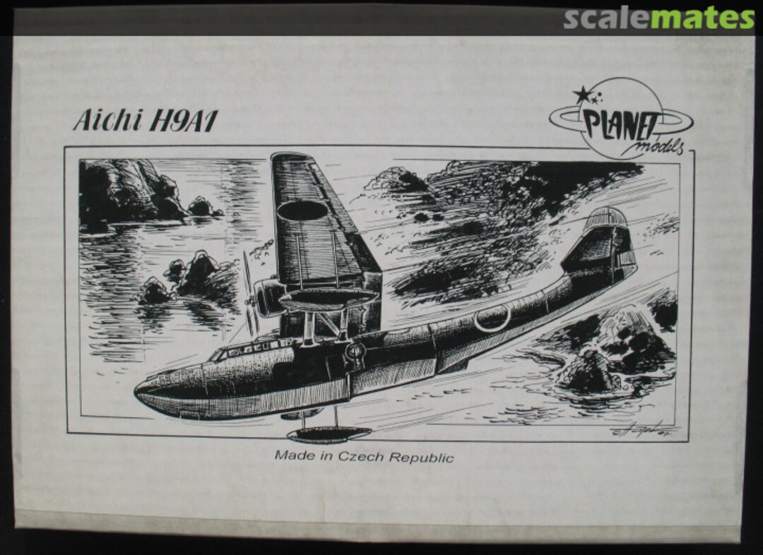 Boxart Aichi H9A1 PLT039 Planet Models