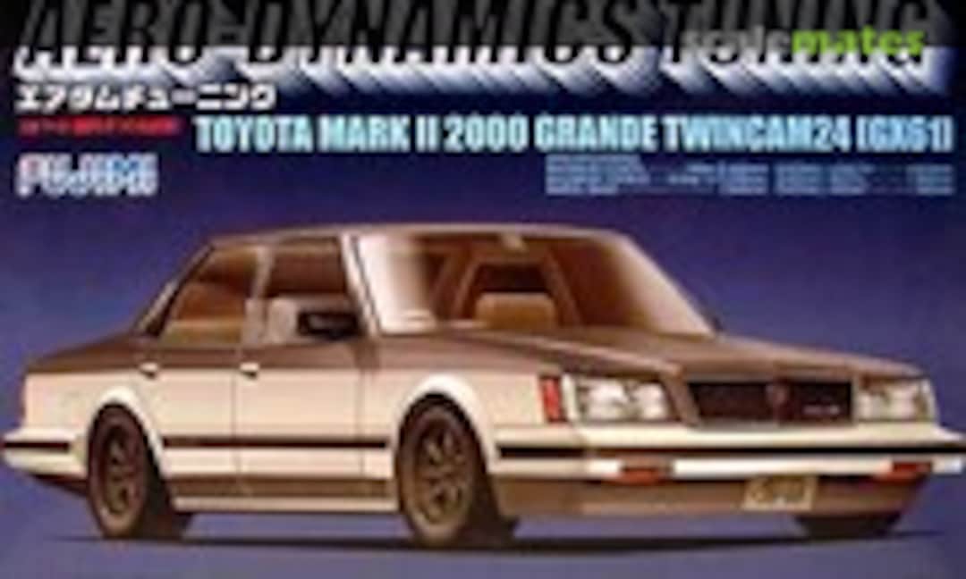 1:24 Toyota Mark II 2000 Grande Twincam 24 (GX61) (Fujimi 04581)