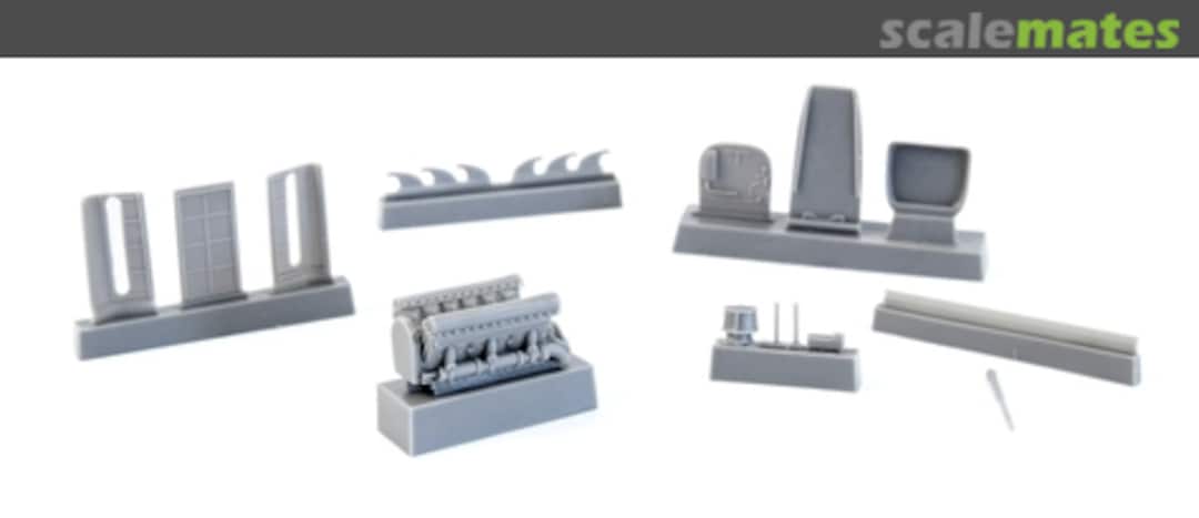 Boxart Dewoitine D-520 Engine Set 7414 CMK Boxart Dewoitine D-520 Engine Set 7414 CMK