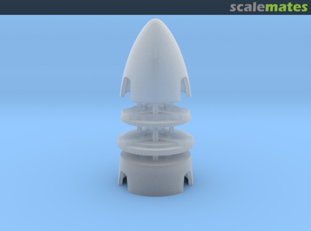 Boxart Spitfire PRXIX PS890 contra-prop spinner CFFRES9WS Shapeways Boxart Spitfire PRXIX PS890 contra-prop spinner CFFRES9WS Shapeways