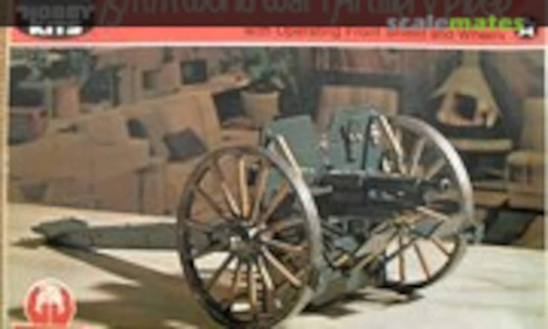 1:24 75mm World War I Artillery Piece (Life-Like Hobby Kits/Hales 09692)