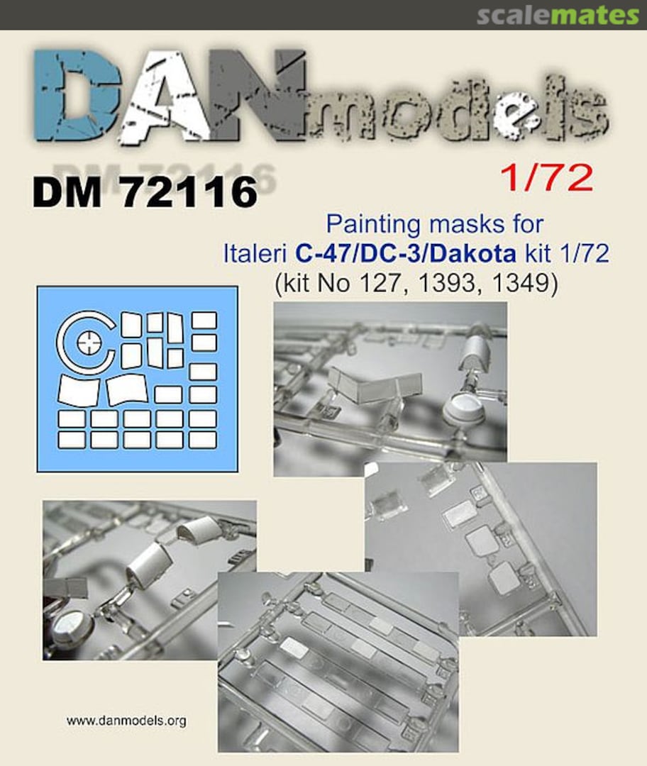 Boxart Douglas C-47/DC-3 Dakota Masks DM72116 DANmodels Boxart Douglas C-47/DC-3 Dakota Masks DM72116 DANmodels