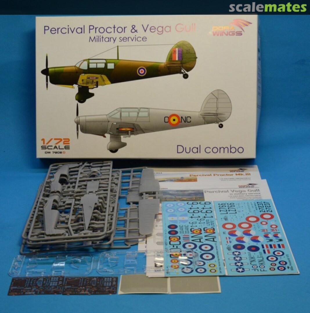 Contents Percival Proctor & Vega Gull DW7202D Dora Wings Contents Percival Proctor & Vega Gull DW7202D Dora Wings